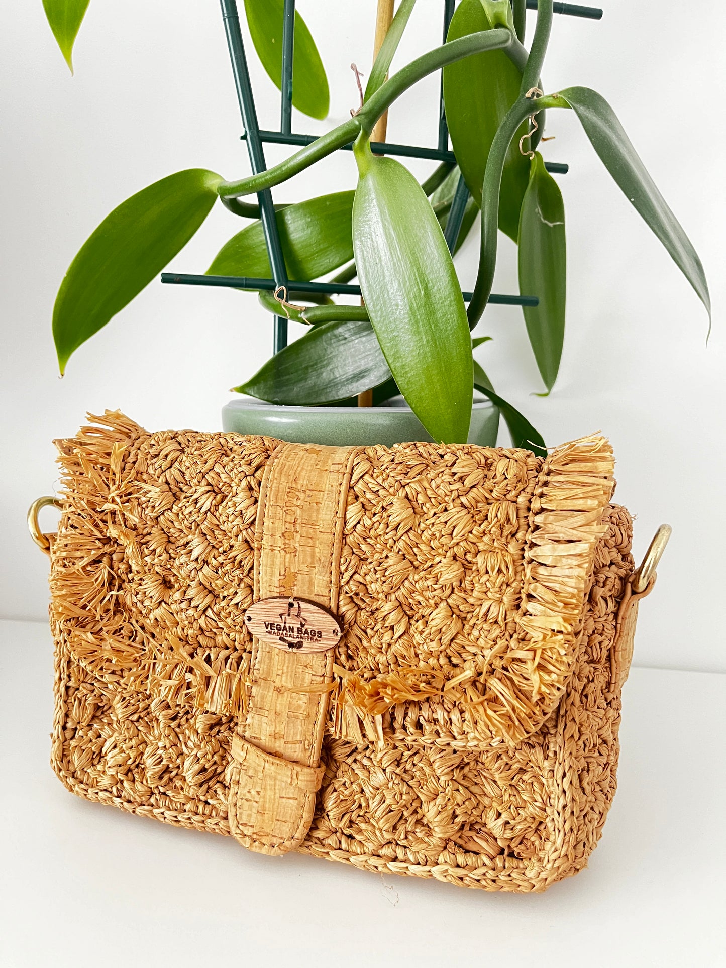 Sac à main "Vegan Bags" en raphia