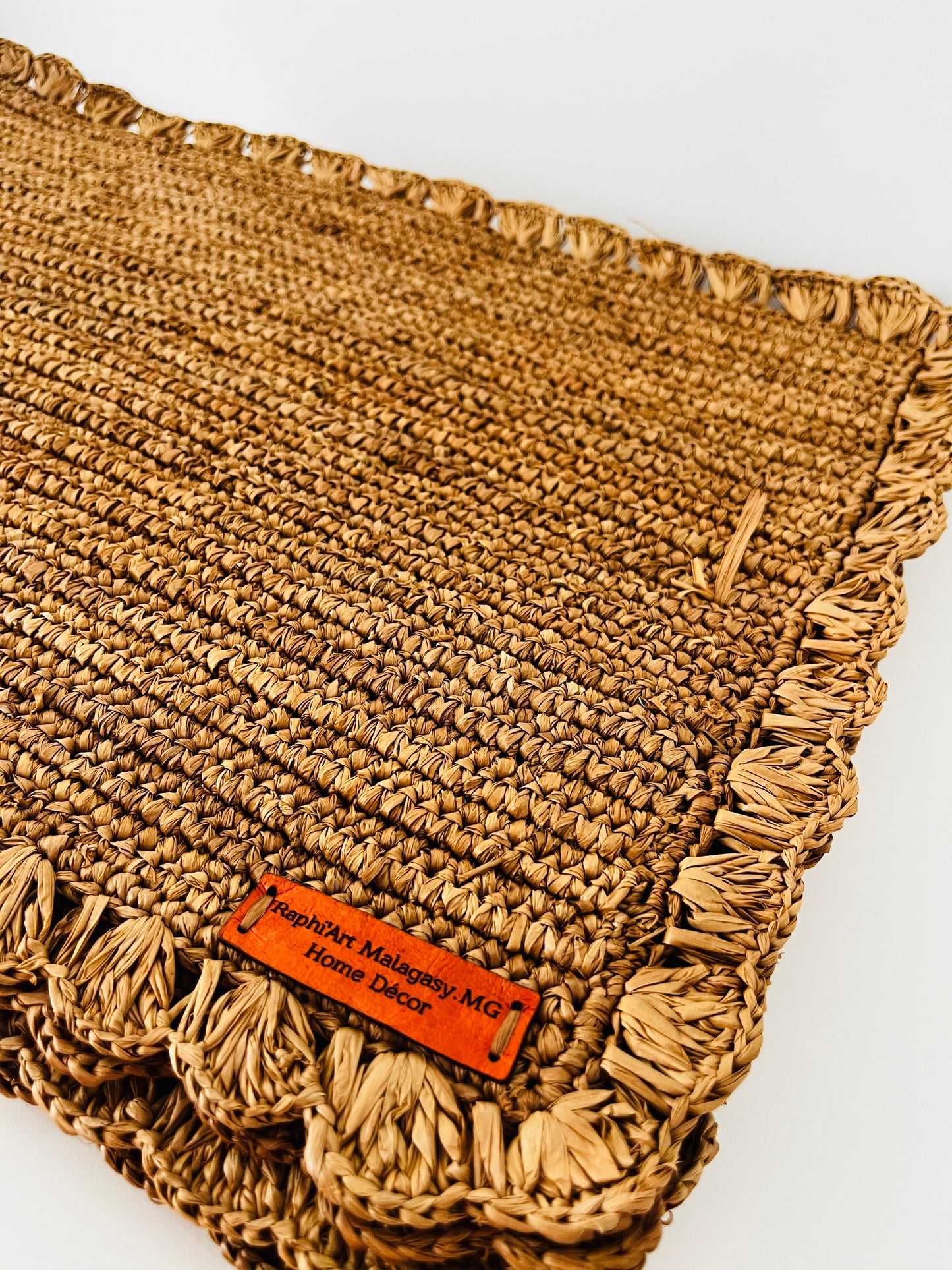 Lot set de table en Raphia