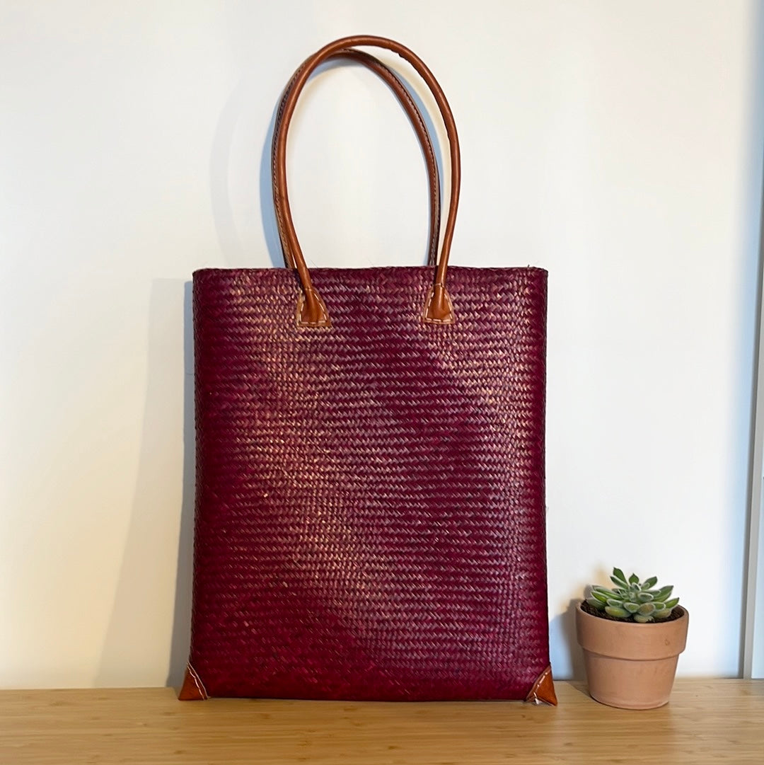 Accessoire Sac en Jonc style tote bag